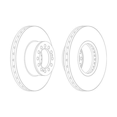 BRAKE DISC IAM FERODO 22,5"